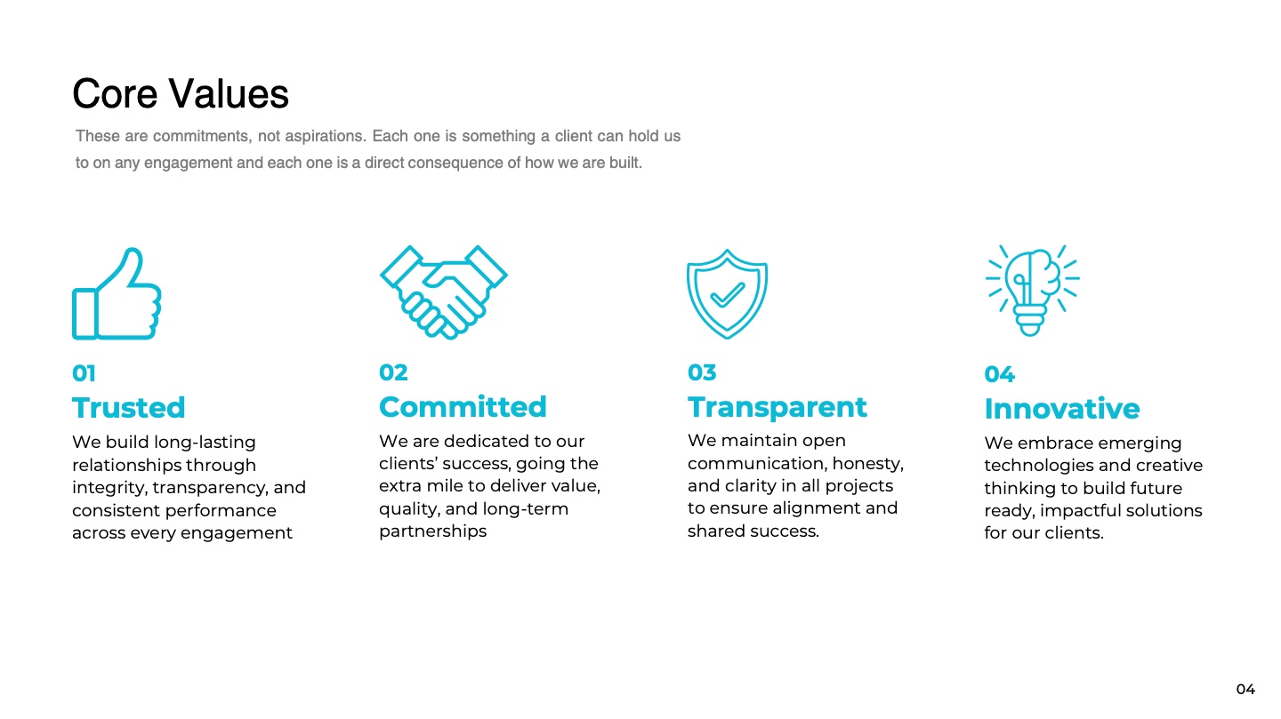 Company profile page 4